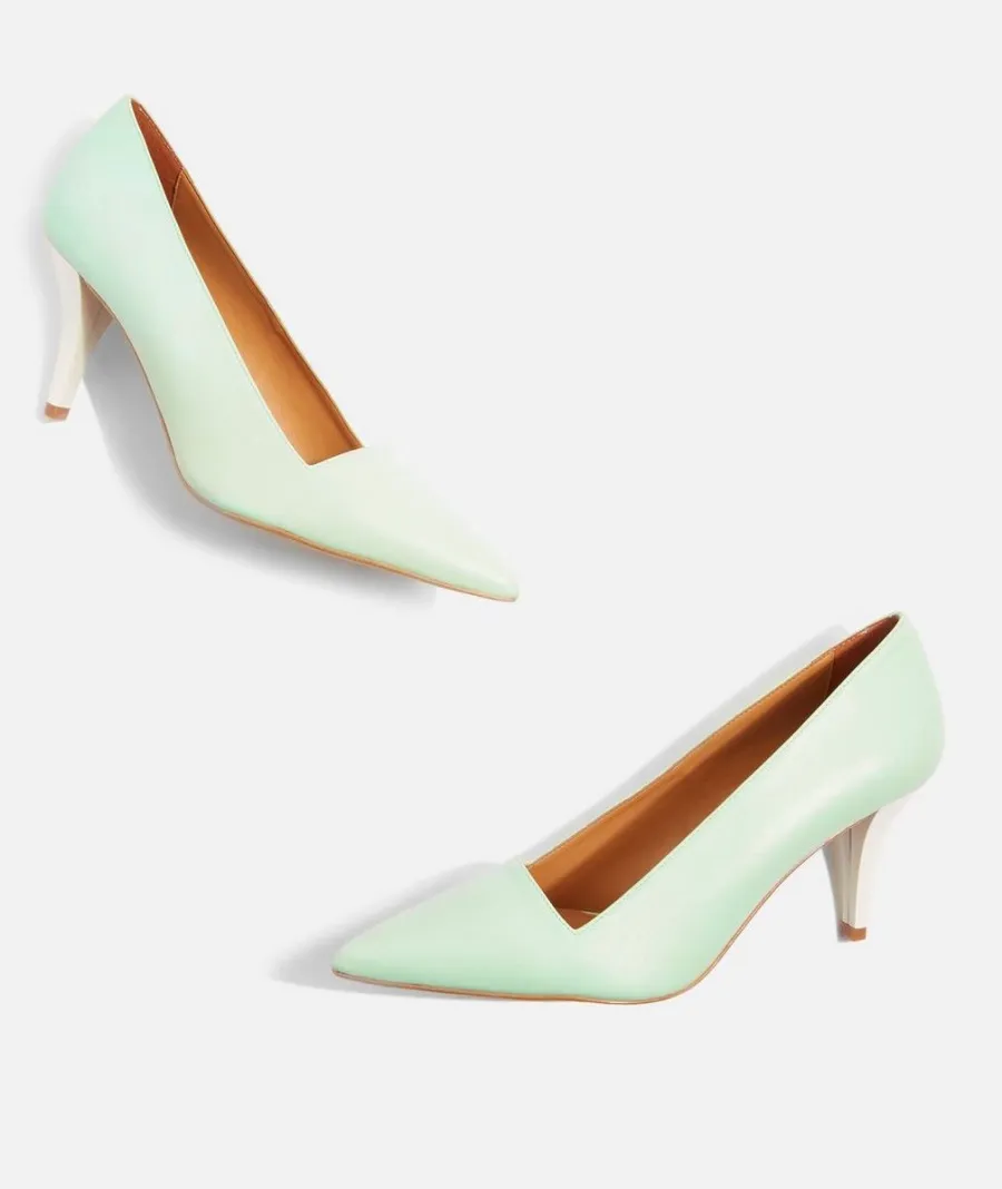 Topshop Jubilee Pointed Court Shoes