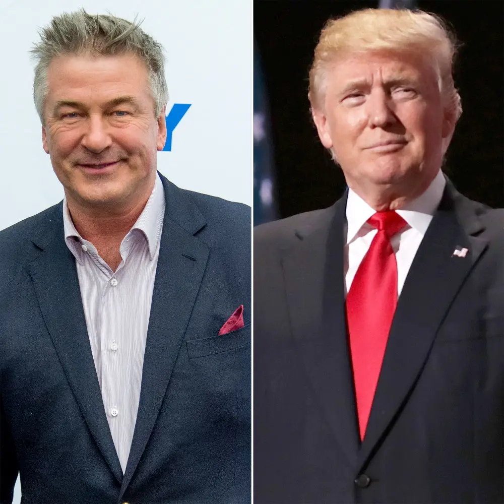 Alec Baldwin and Donald Trump