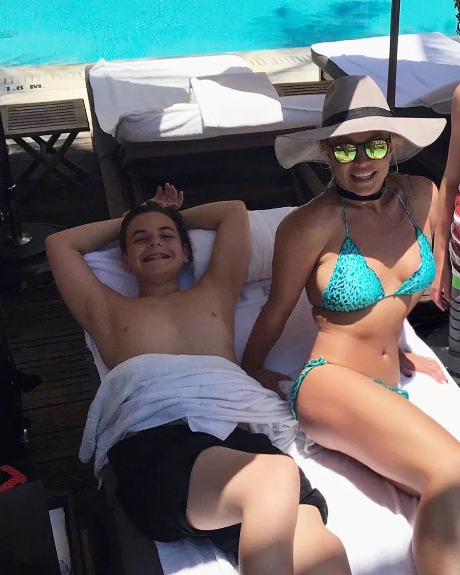 Britney Spears Bikini Son Miami