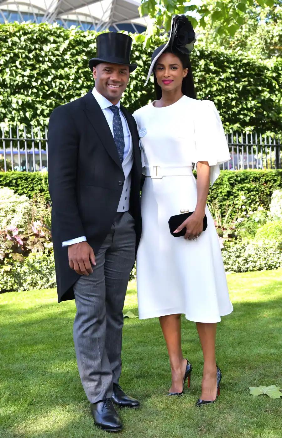 Russell Wilson and Ciara