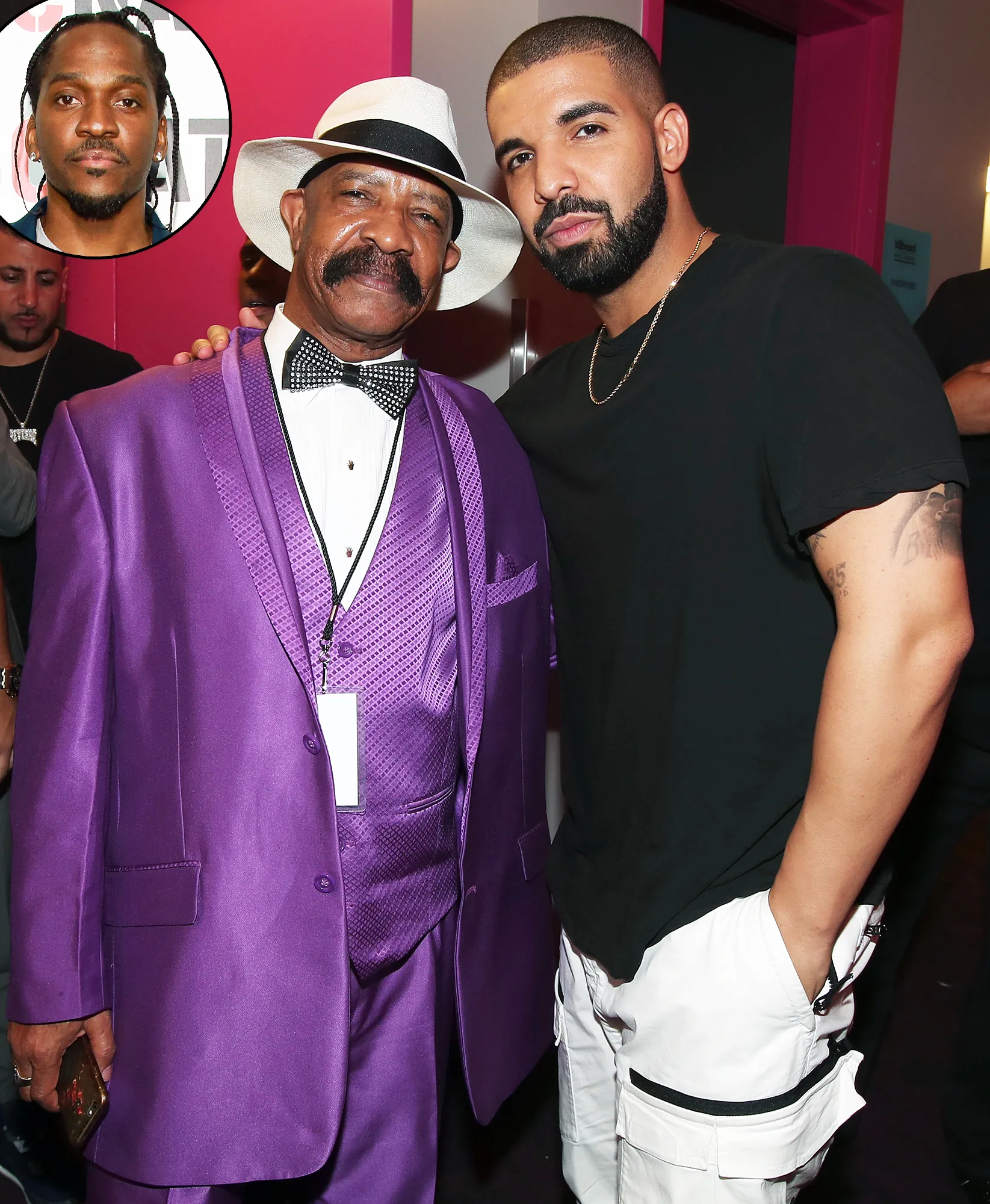 Pusha T Dennis Graham Drake