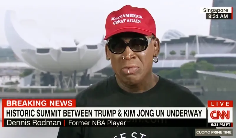 Dennis Rodman talks about Donald Trump and Kim Jong Un’s summit on ‘Cuomo Prime Time.’