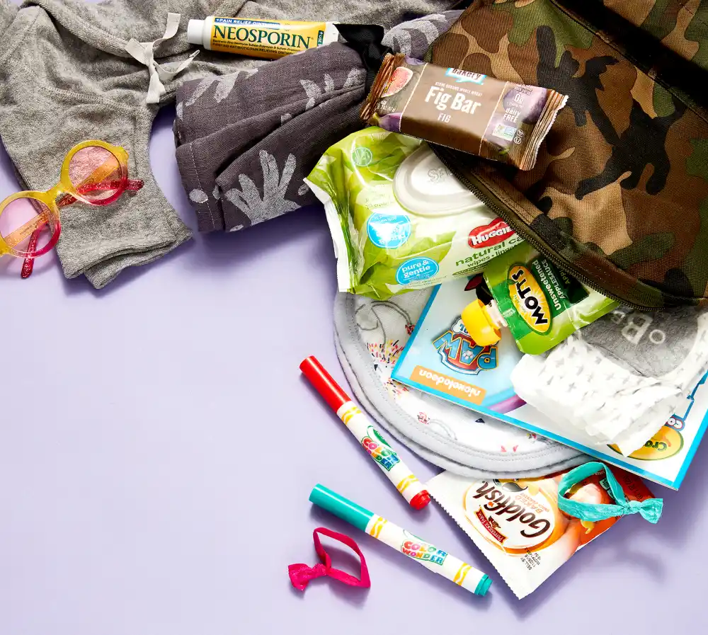 Nate Berkus and Jeremiah Brent's diaper bag