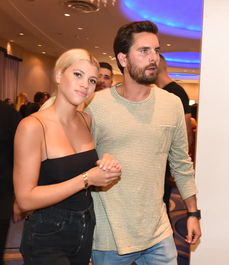 Sofia Richie and Scott Disick