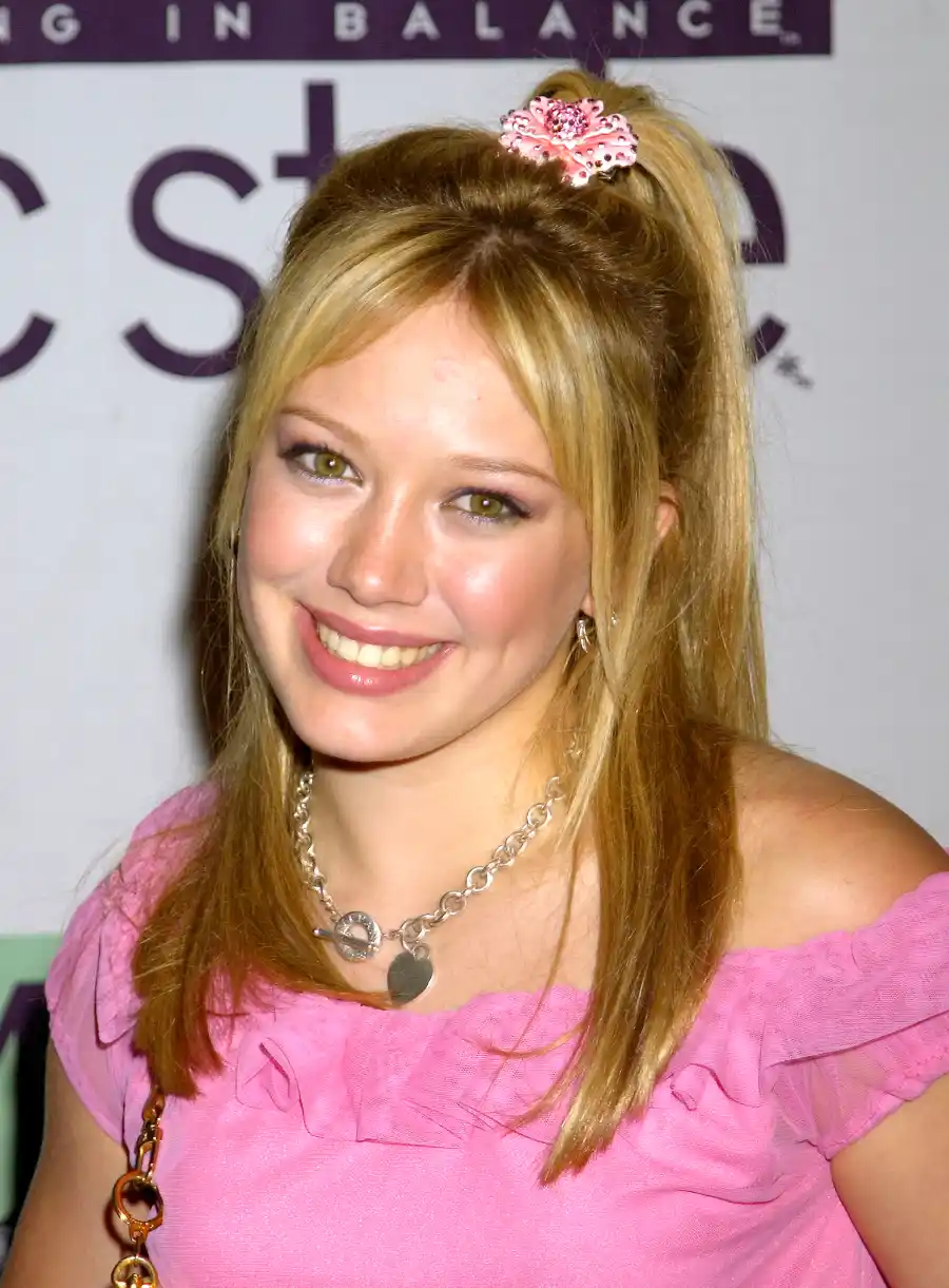 hilary duff through the years