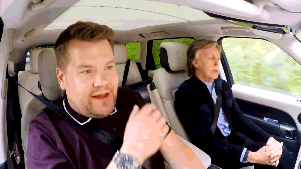 James Corden Emotional Paul McCartney Carpool Karaoke