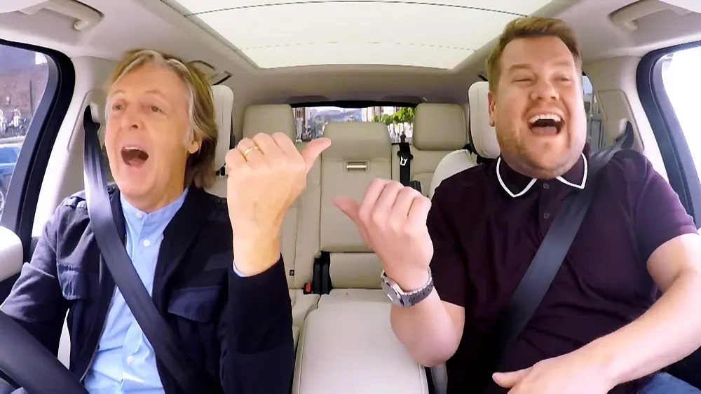 Paul McCartney James Corden Carpool Karaoke