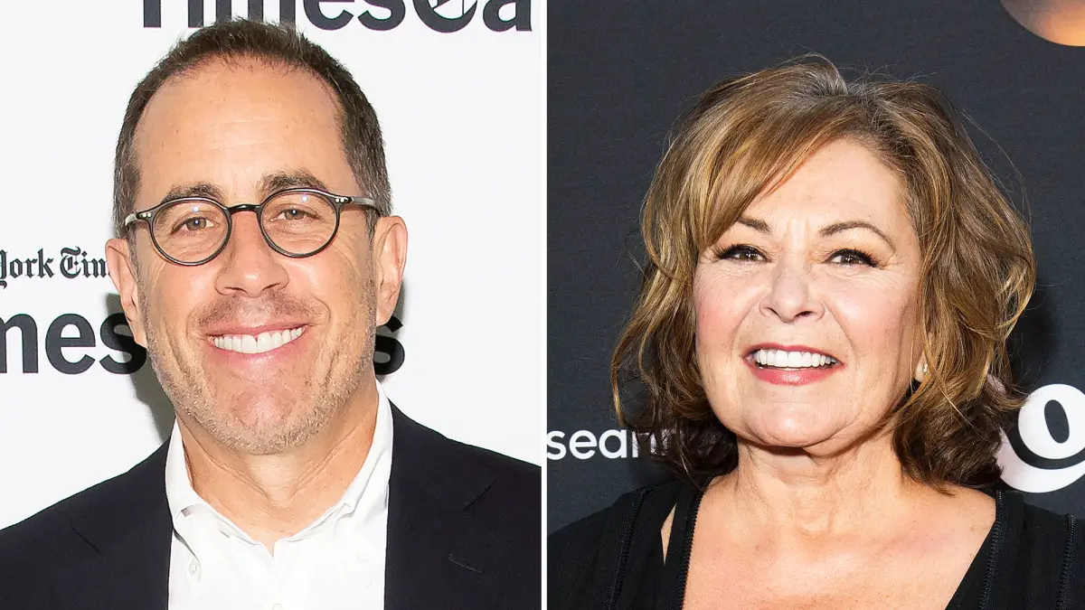 Jerry Seinfeld Roseanne Barr