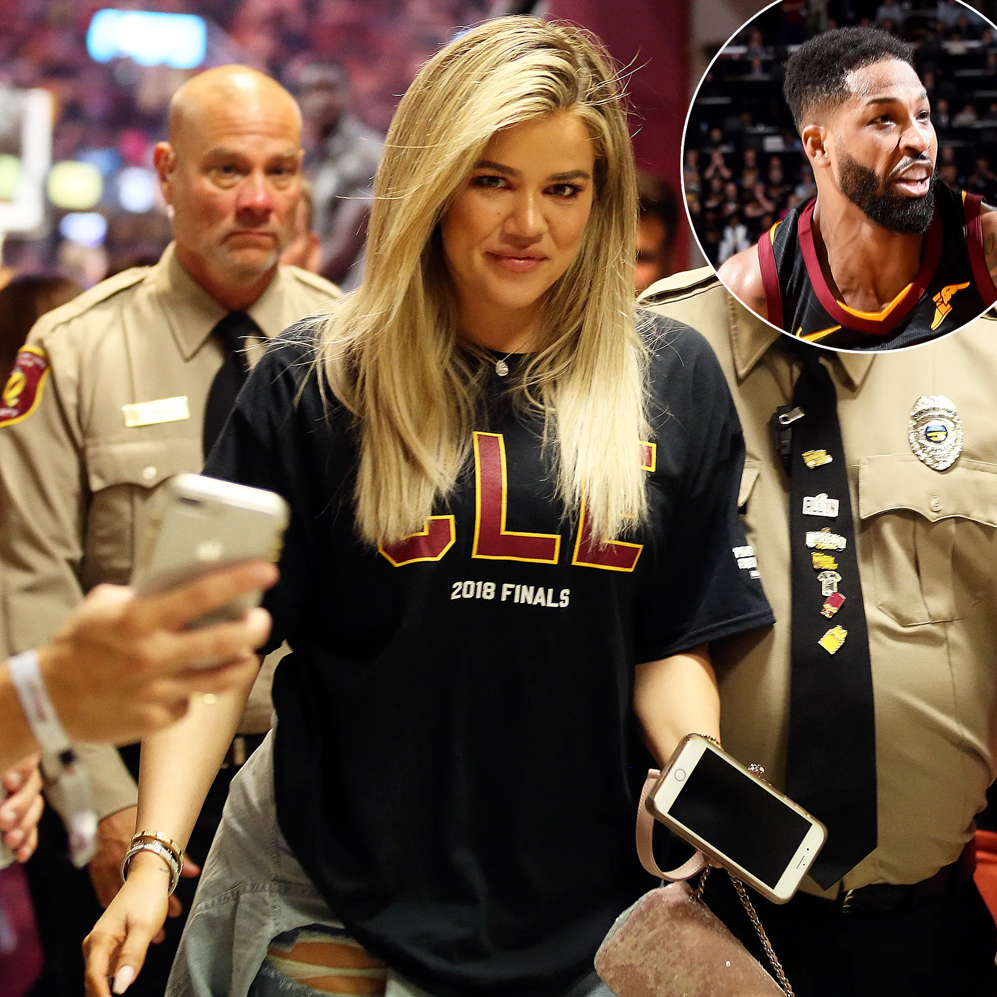 Khloe Kardashian Tristan Thompson NBA Finals