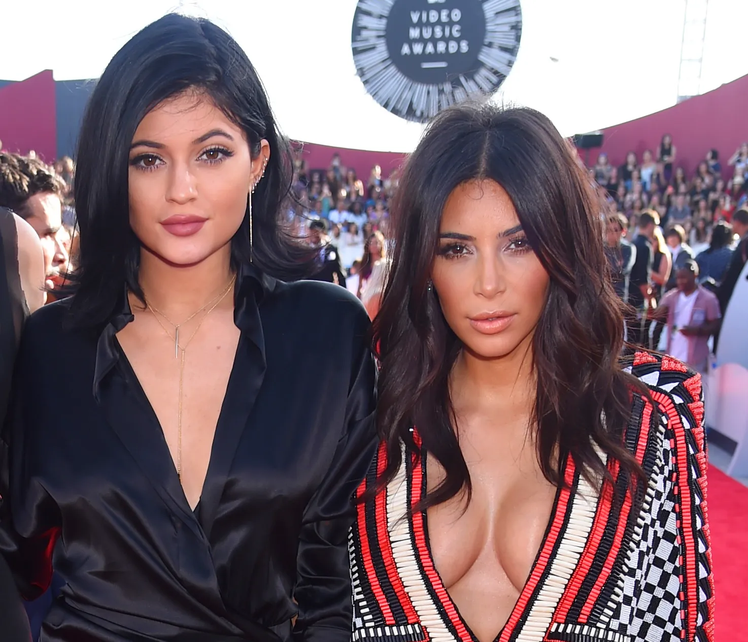 Kendall Jenner and Kim Kardashian West