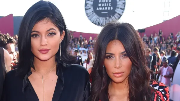 Kendall Jenner and Kim Kardashian West