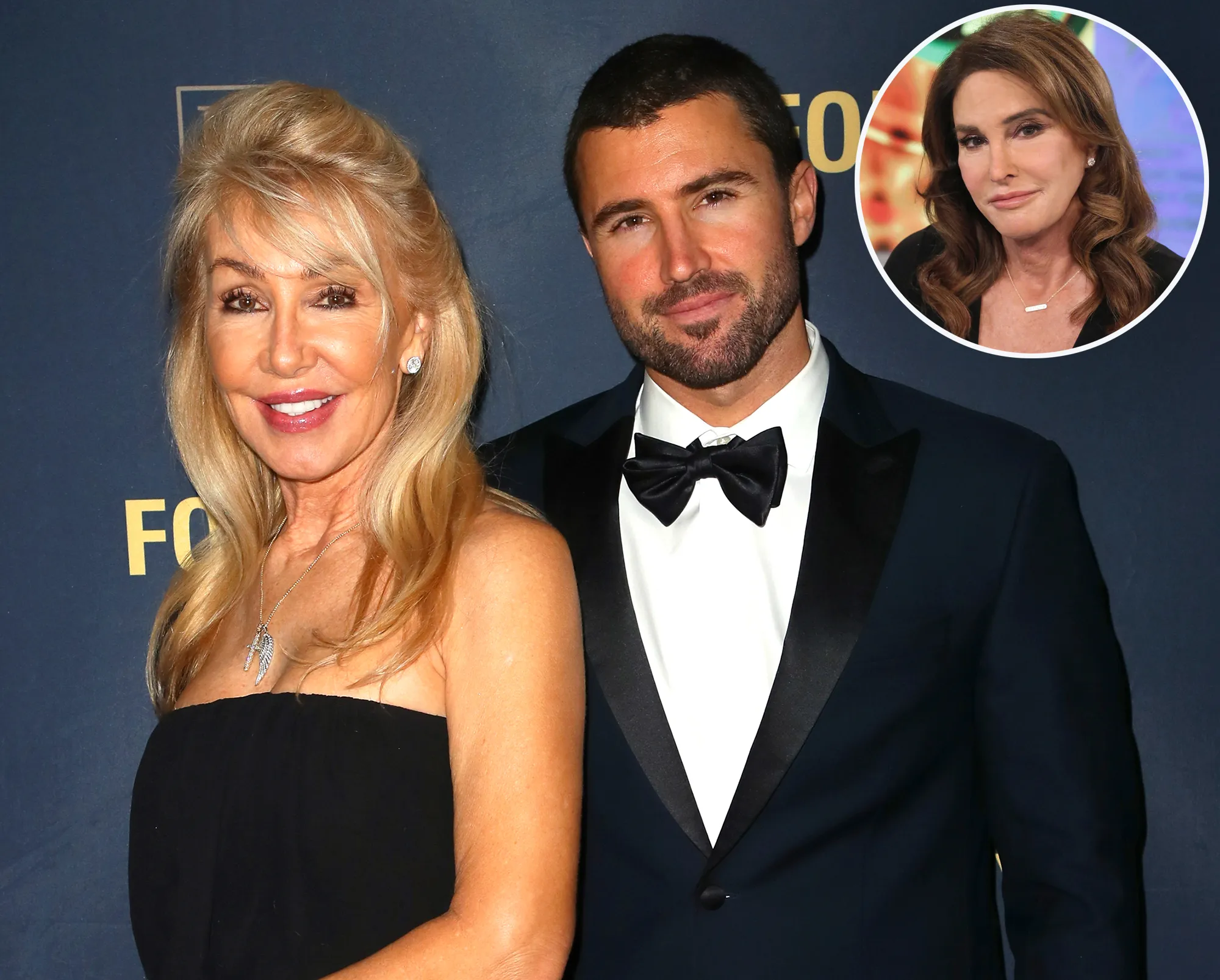 Linda Thompson, Brody Jenner and Caitlyn Jenner