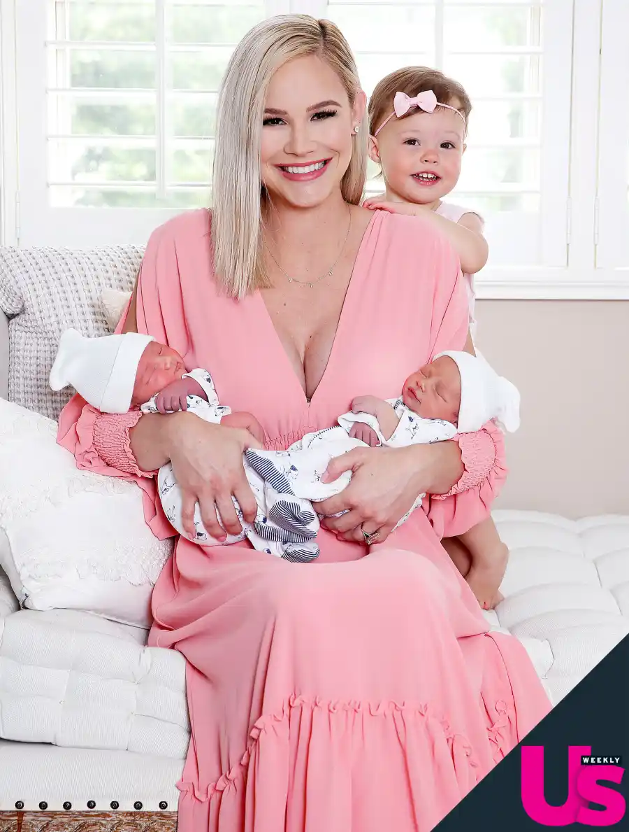 Meghan King Edmonds twins Hayes Hart Aspen Jim Edmonds