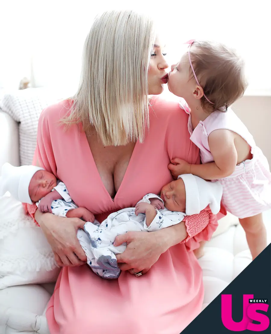 Meghan King Edmonds twins Hayes Hart Aspen Jim Edmonds