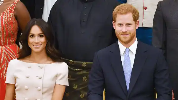 Prince Harry Duchess Meghan Queen Elizabeth Queen's Young Leaders