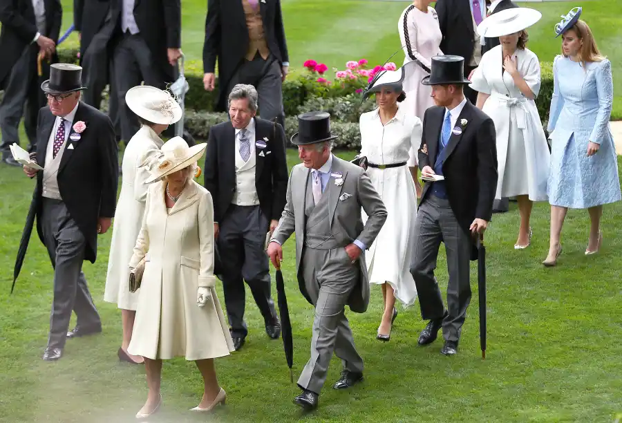 Duchess Meghan Markle Prince Harry Royal Ascot Day 1