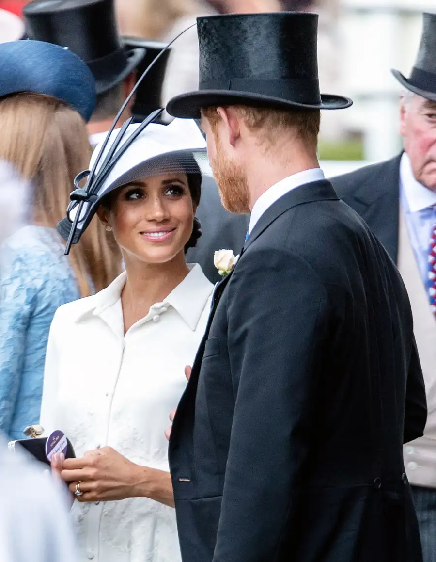 Duchess Meghan Markle Prince Harry Royal Ascot Day 1
