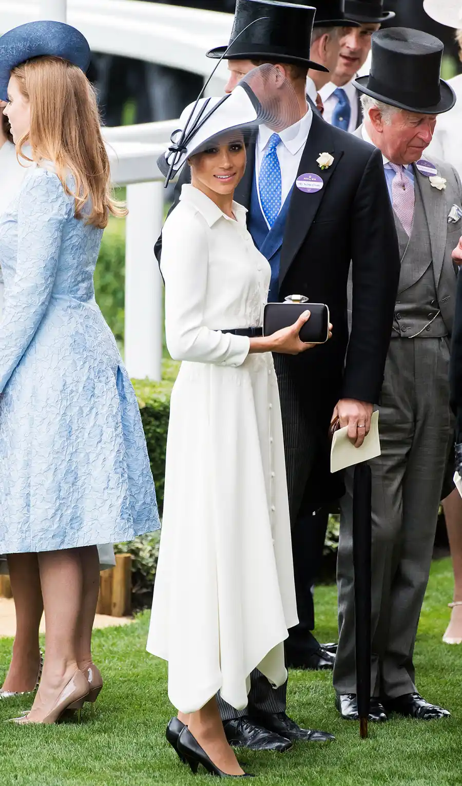 Duchess Meghan Markle Prince Harry Royal Ascot Day 1