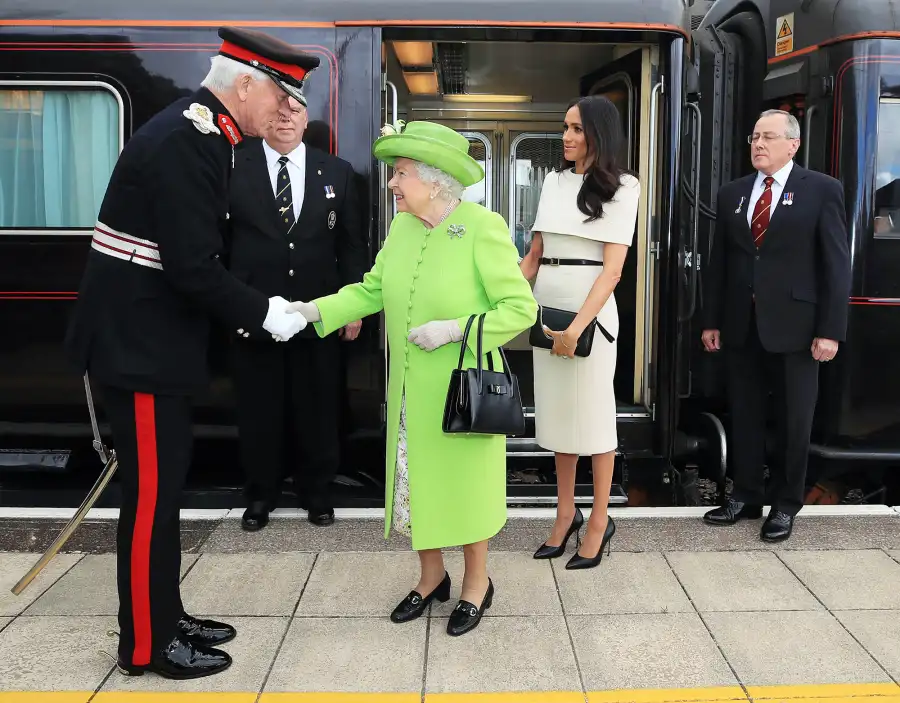 Queen Elizabeth II Duchess Meghan