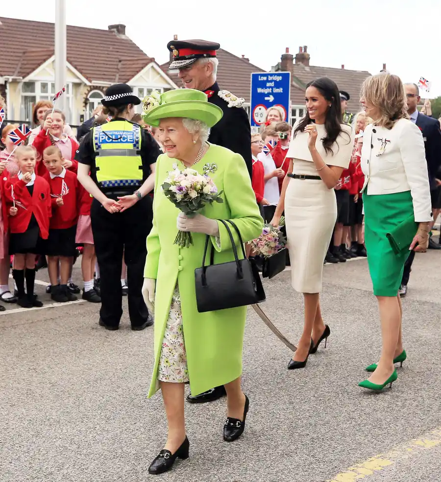 Queen Elizabeth II Duchess Meghan