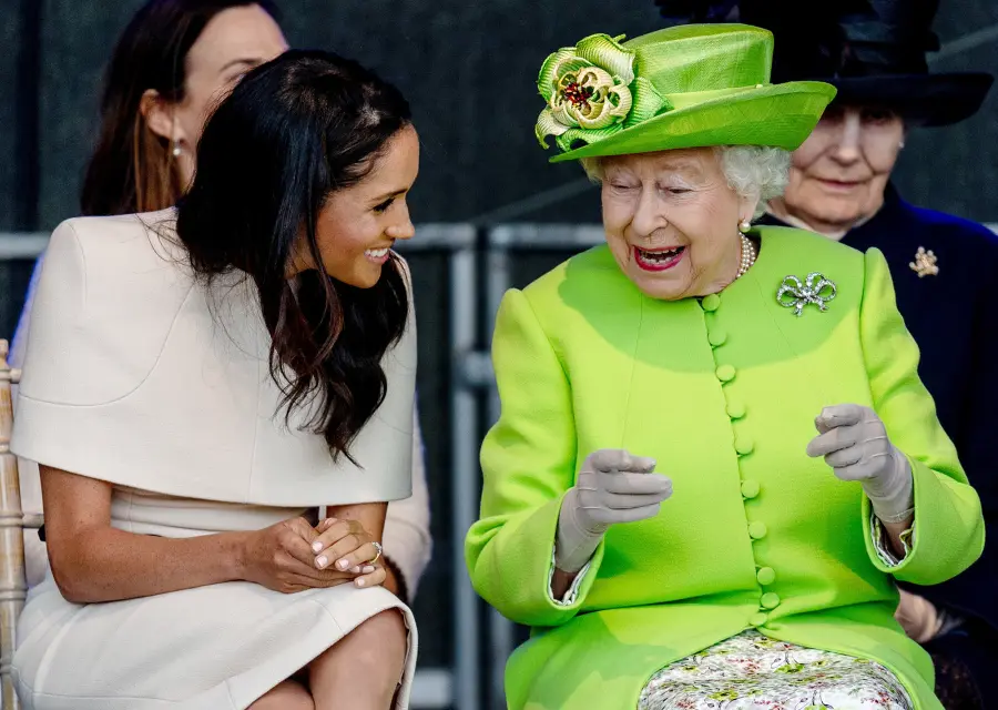 Queen Elizabeth II Duchess Meghan