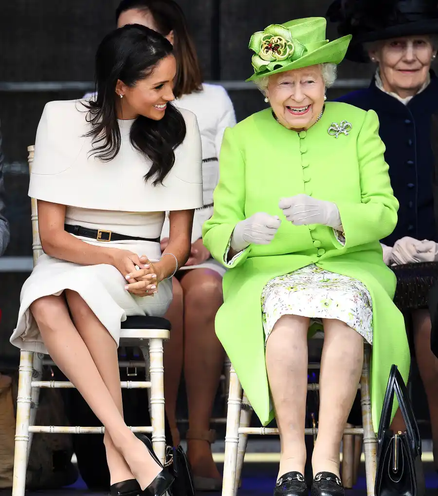 Queen Elizabeth II Duchess Meghan