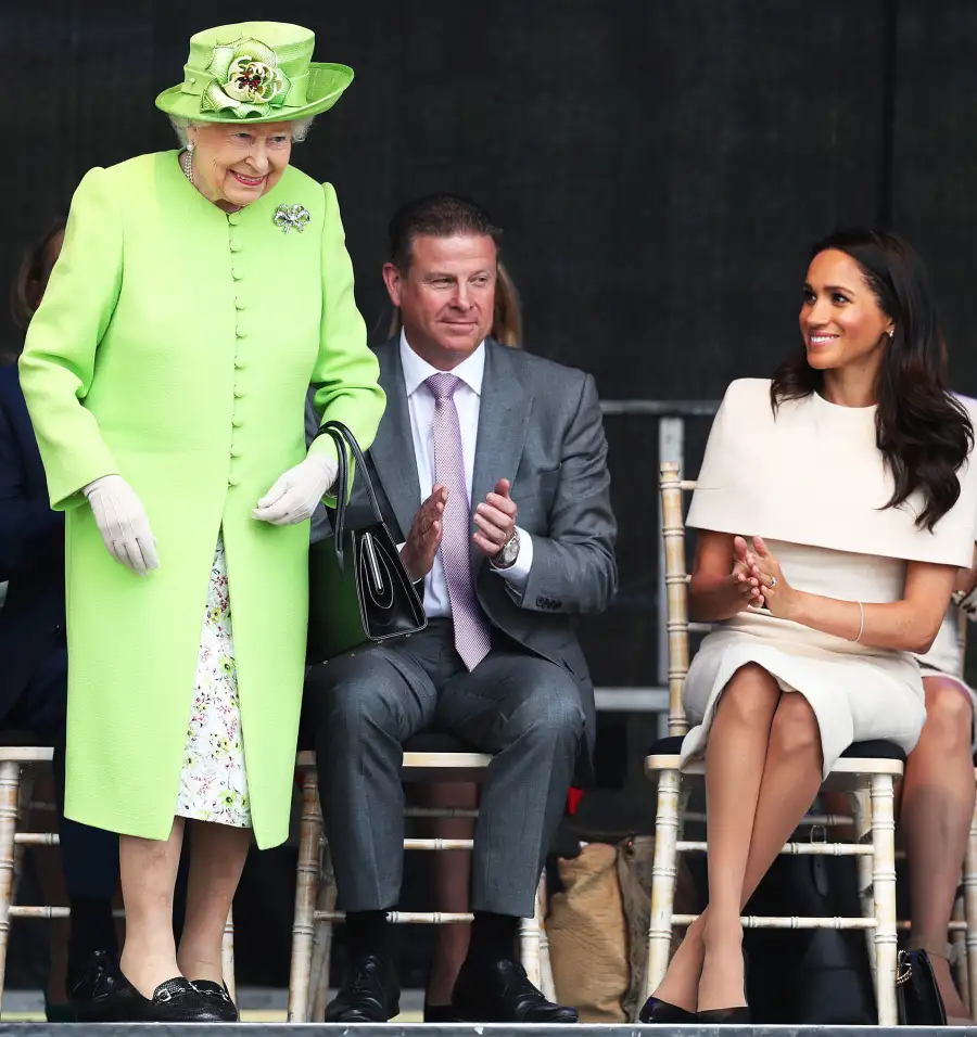 Queen Elizabeth II Duchess Meghan