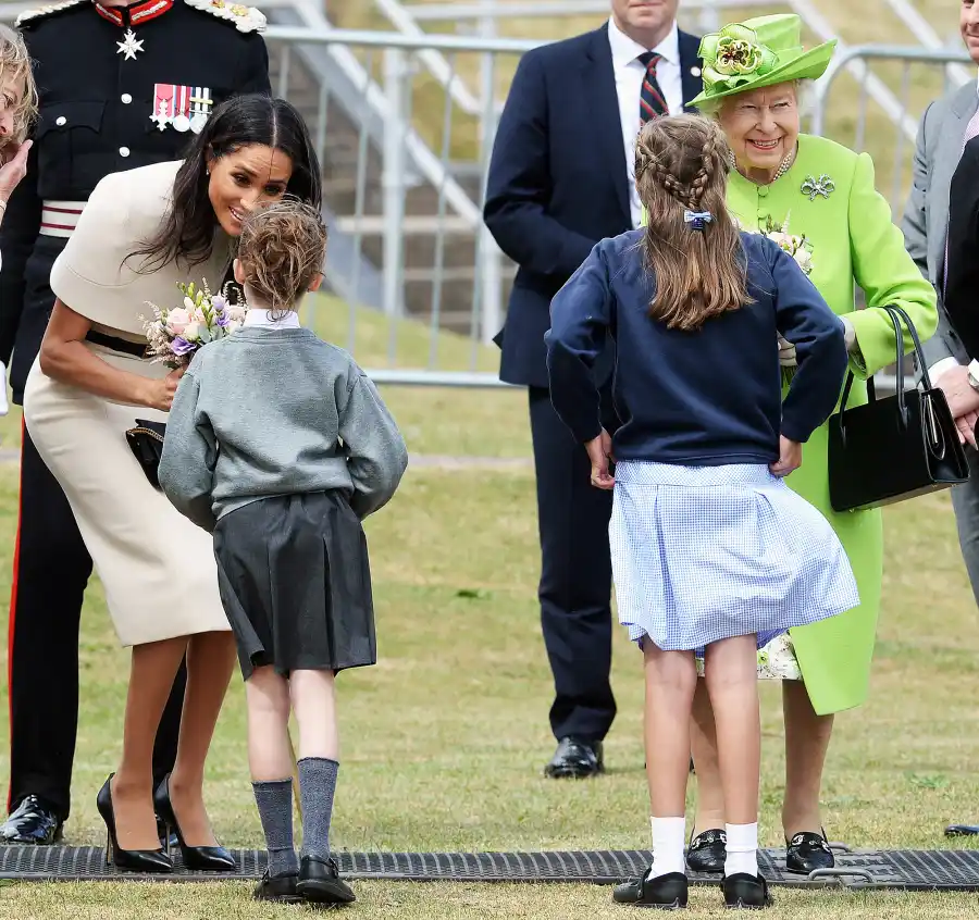 Queen Elizabeth II Duchess Meghan