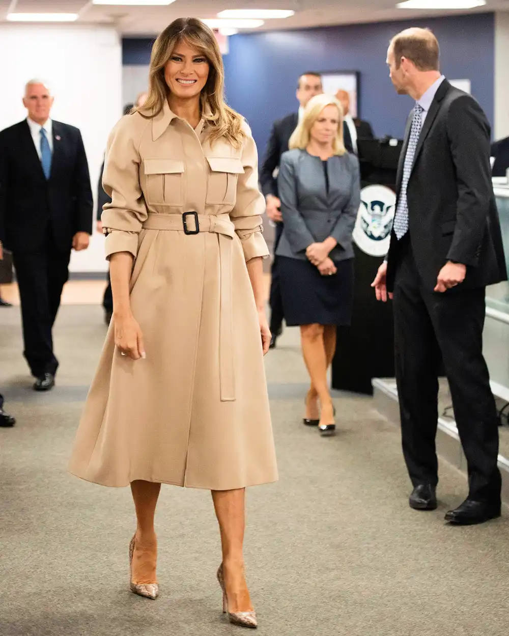 Melania Trump First Sighting