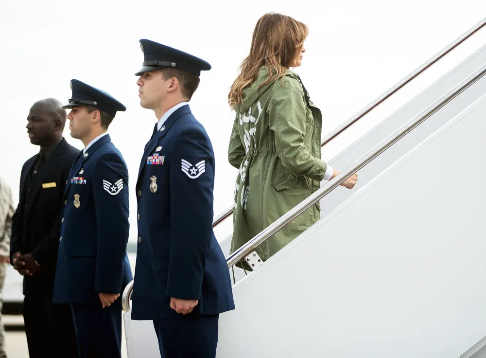 Melania Trump I Don't Care Jacket