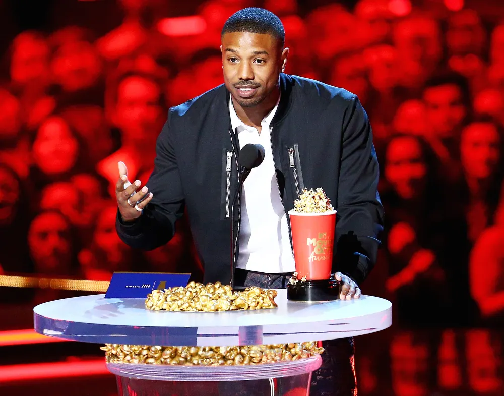 Michael B. Jordan Slams Roseanne MTV Movie Awards 2018