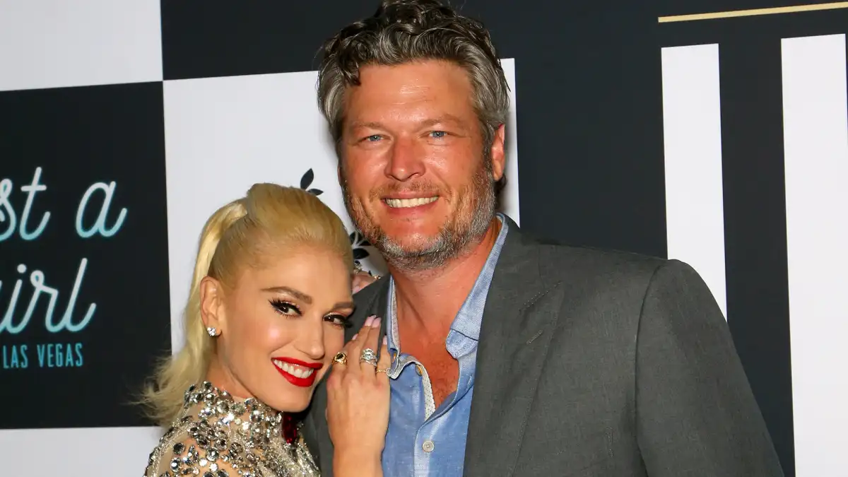 Gwen Stefani and Blake Shelton