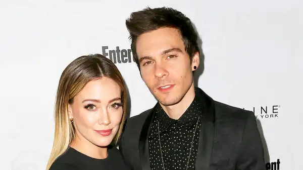 Hilary Duff and Matthew Koma arrive at the Entertainment Weekly celebration honoring nominees for The Screen Actors Guild Awards at the Chateau Marmont on January 28, 2017 in Los Angeles, California.