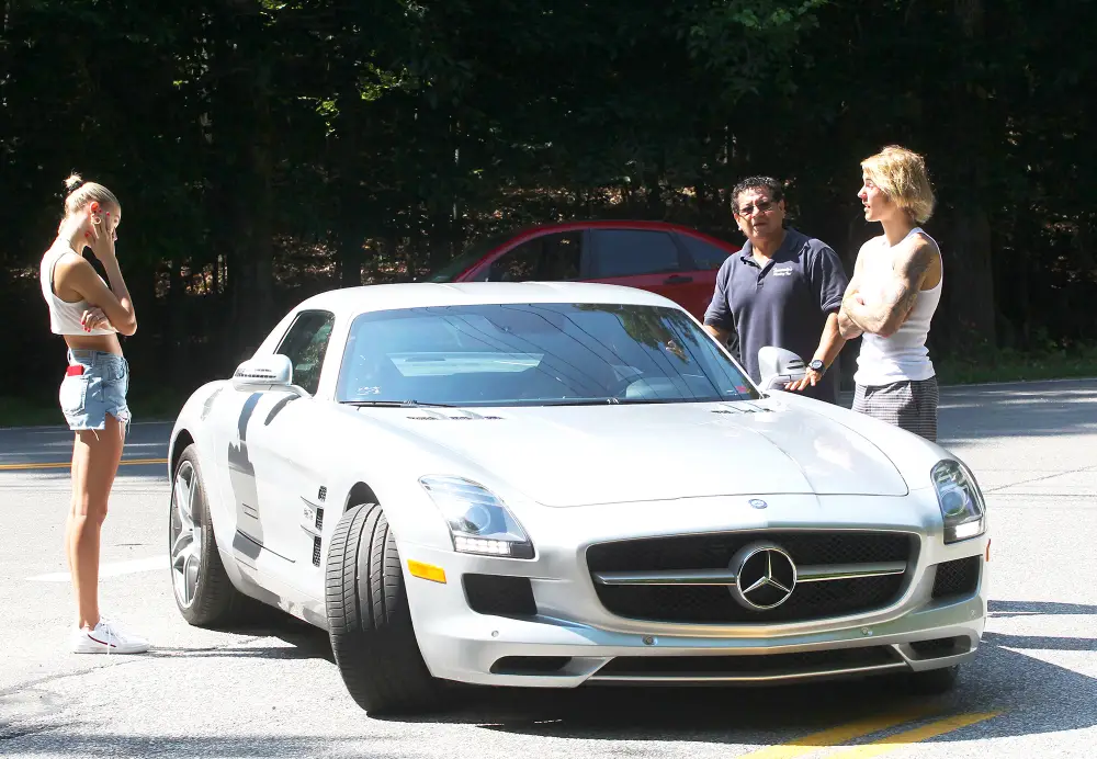 Justin Bieber and Hailey Baldwin&rsquo;s Car Breaks Down on July 2, 2018.
