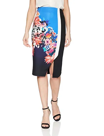 Nicole Miller stretchy knee length skirt
