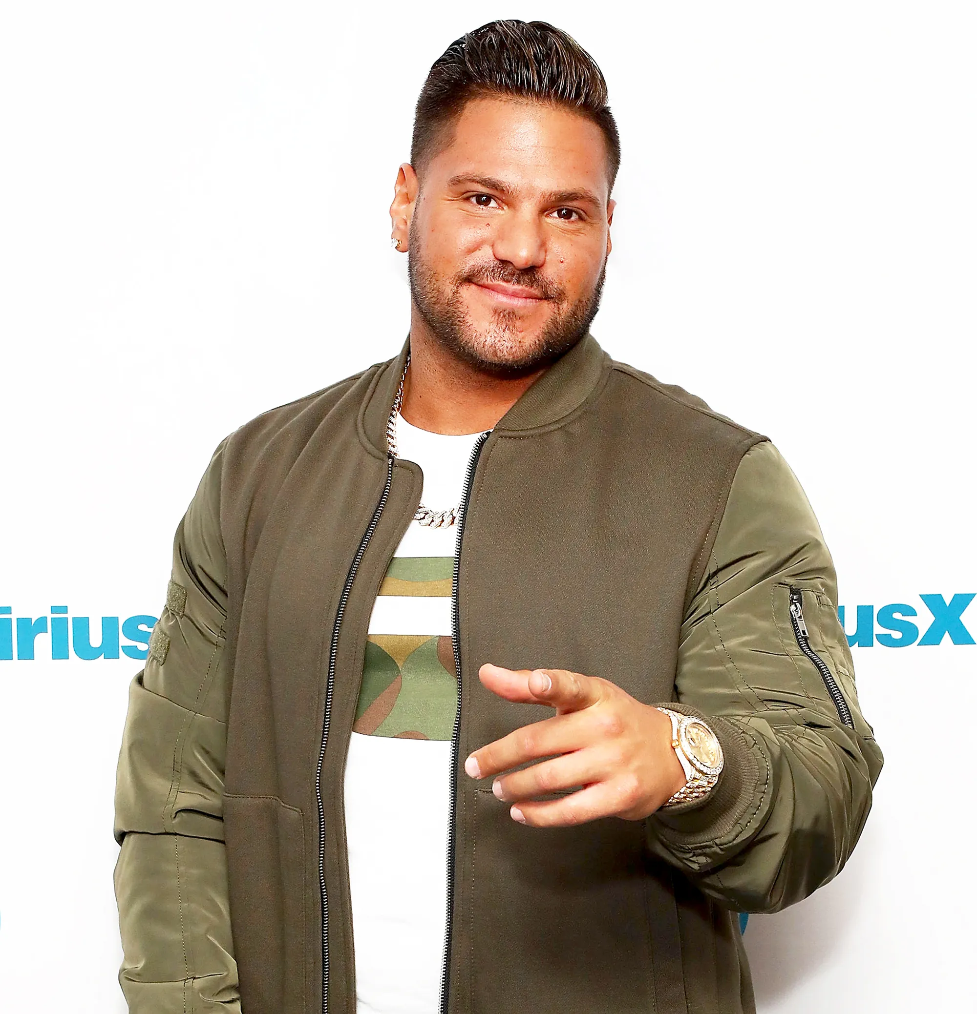 Ronnie Ortiz-Magro visits the SiriusXM Studios in New York City.
