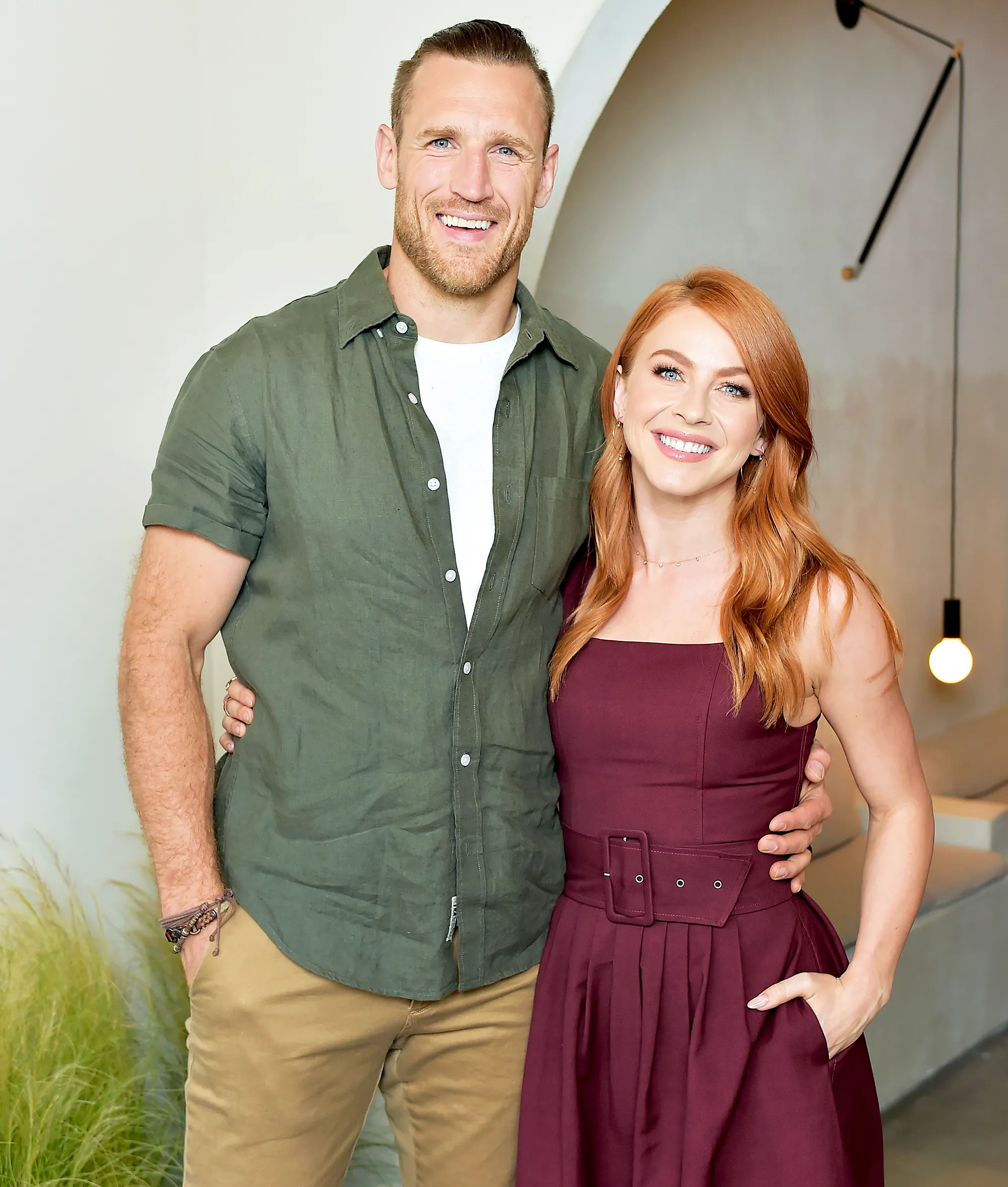 Brooks Laich and Julianne Hough attend 2018 Julianne Hough and Anita Patrickson Host an evening at AMANU to benefit LOVE UNITED at Amanu in West Hollywood, California.