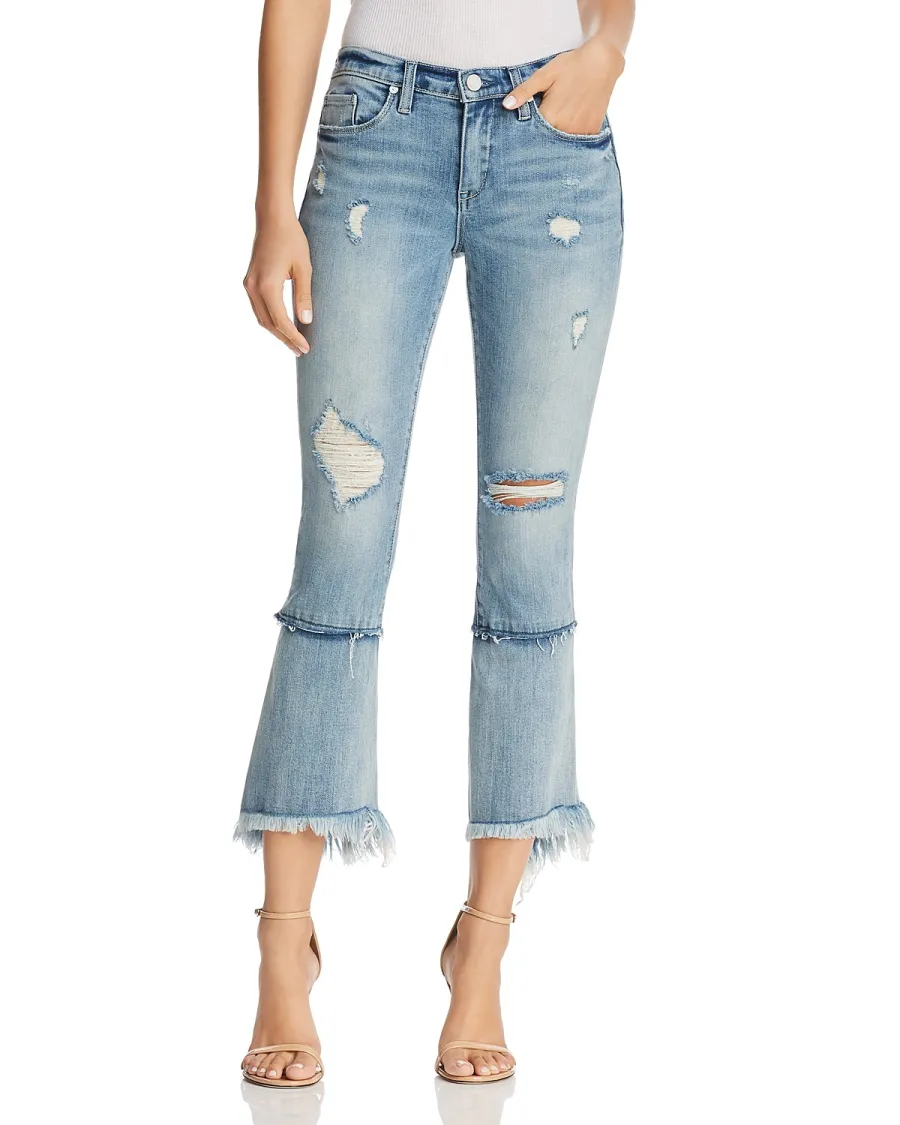 flared leg blanknyc jeans