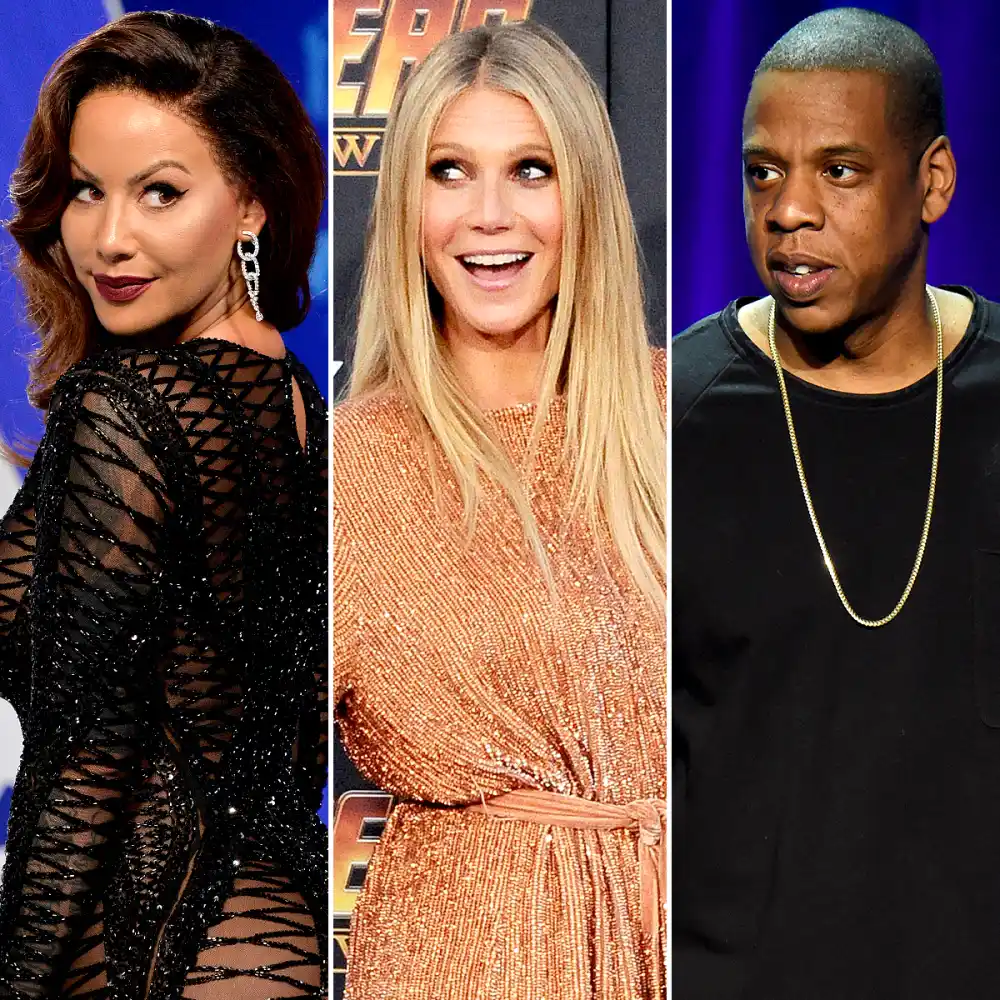 Amber Rose, Gwyneth Paltrow, and Jay-Z