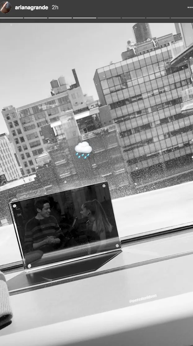 Ariana Grande's Instagram story