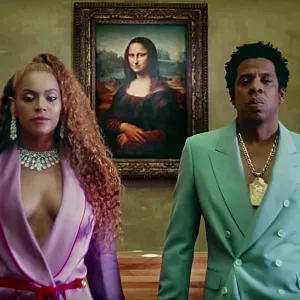Beyonce and Jay-Z in Apeshit VMA
