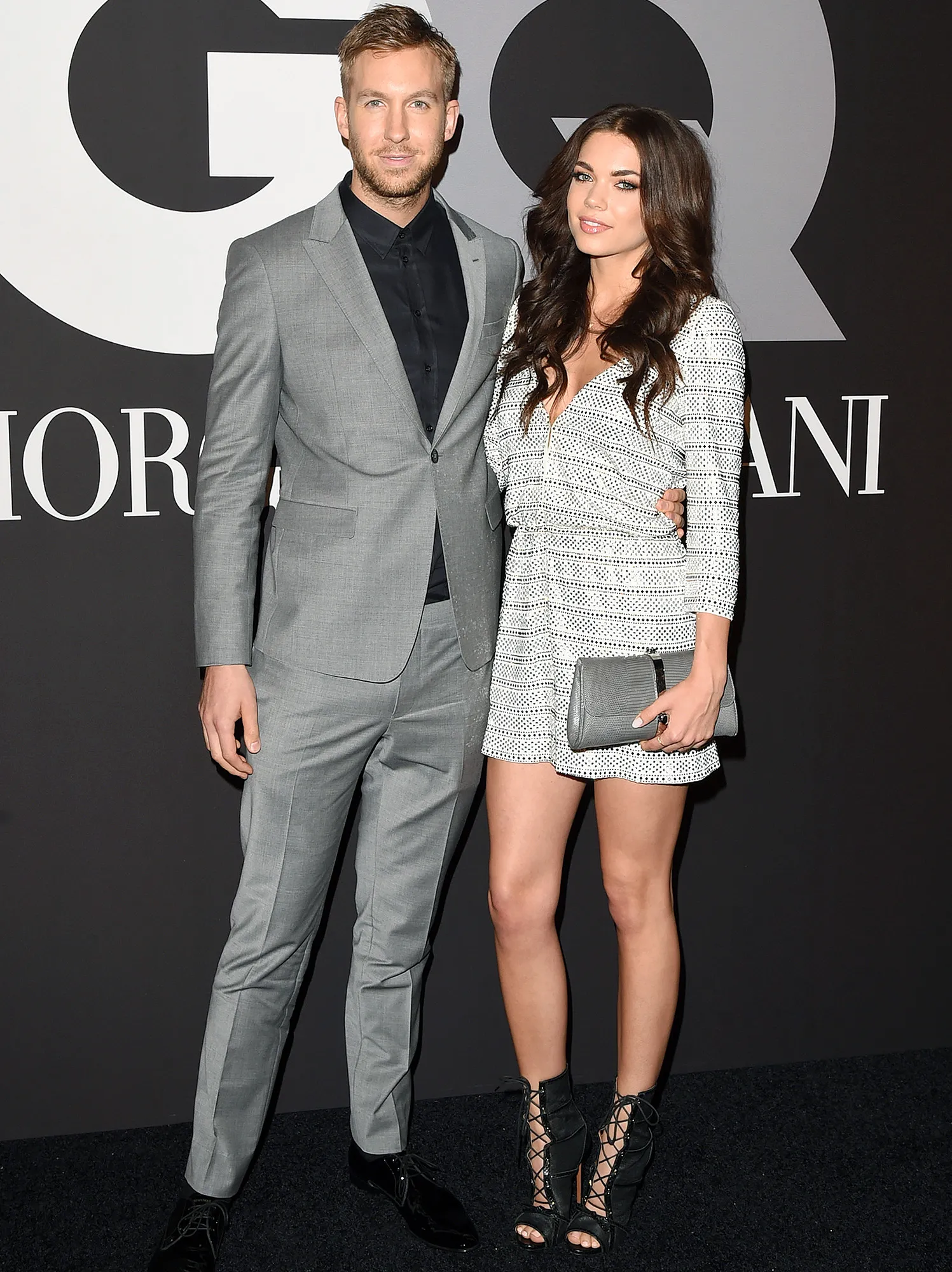 Calvin Harris, Aarika Wolf, Dating