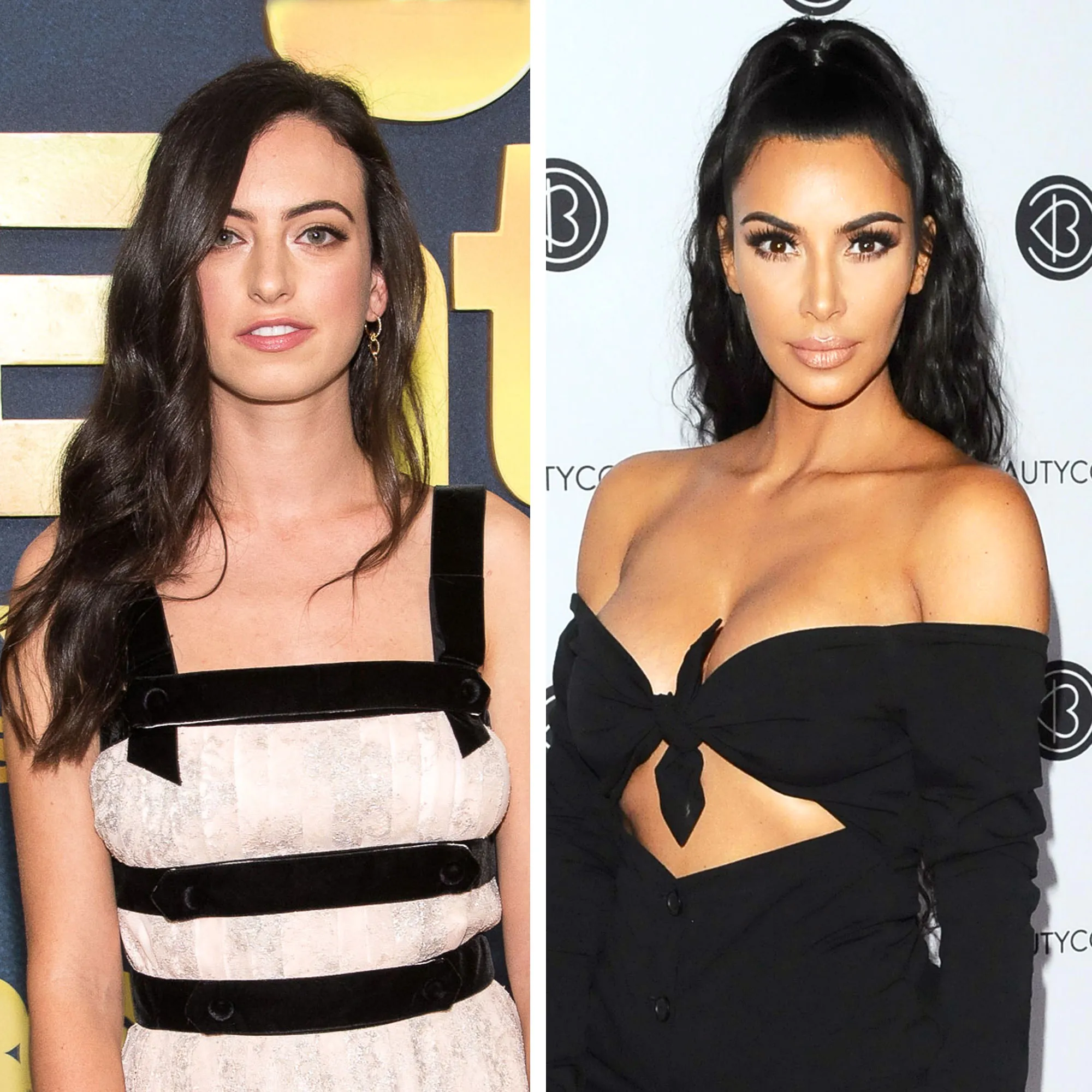 Cazzie David Kim Kardashian plastic surgery shade