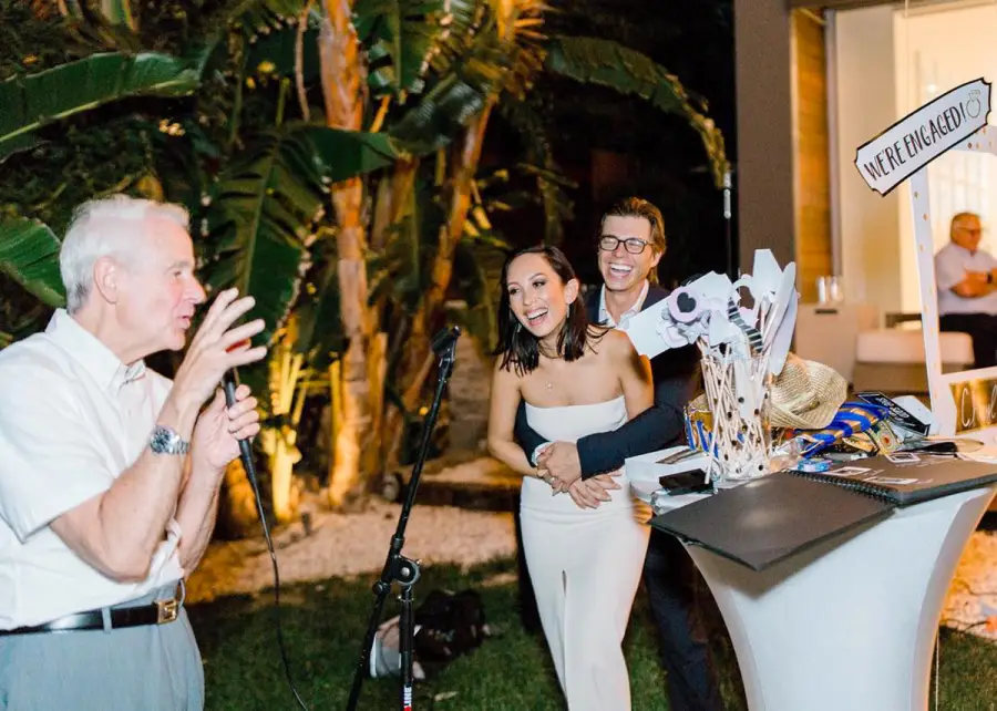 Cheryl Burke, Matthew Lawrence, Engagement Party, Kendall Johnson