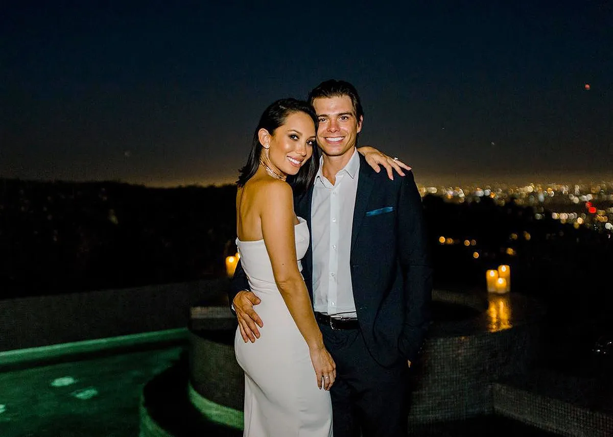 Cheryl Burke, Matthew Lawrence, Engagement Party, Kendall Johnson