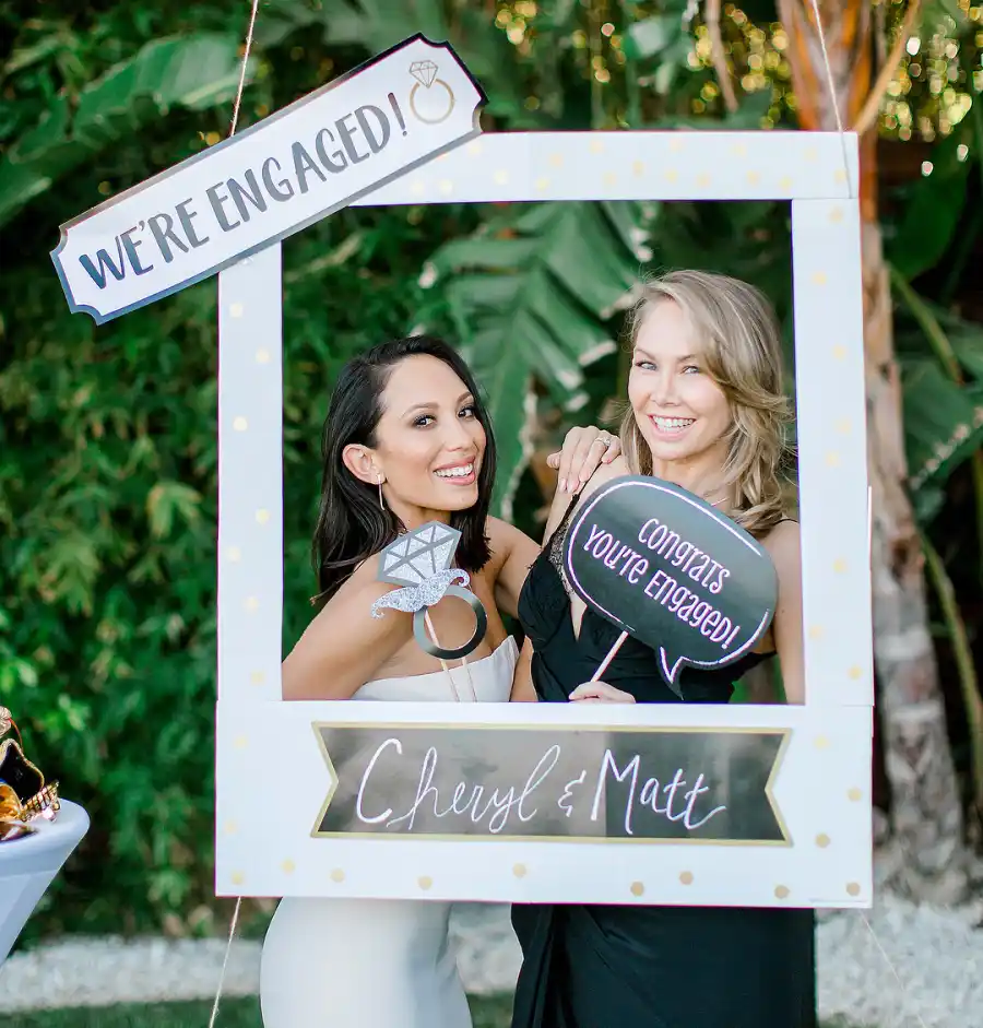 Cheryl Burke, Matthew Lawrence, Engagement Party, Kendall Johnson