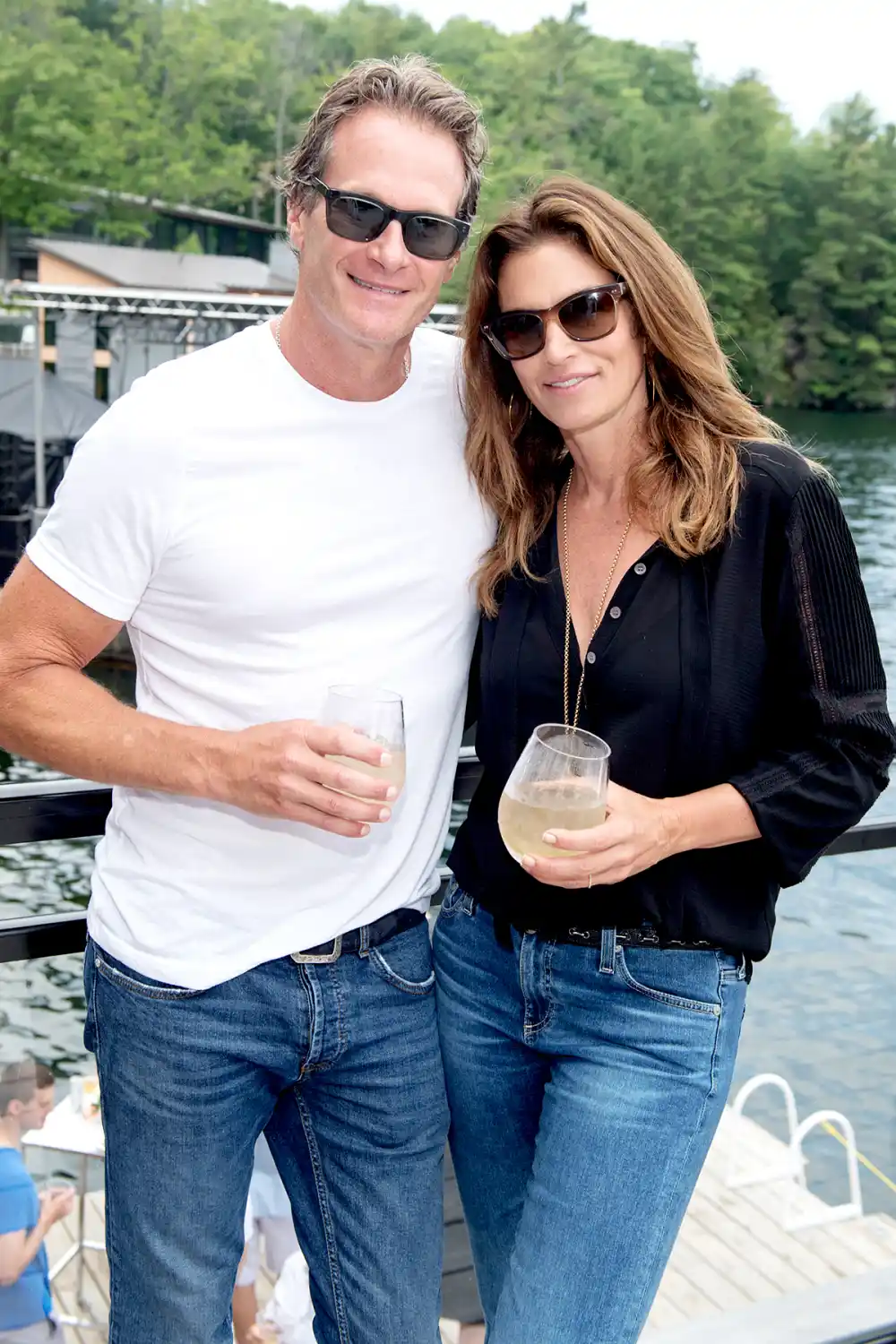 Cindy Crawford and Rande Gerber