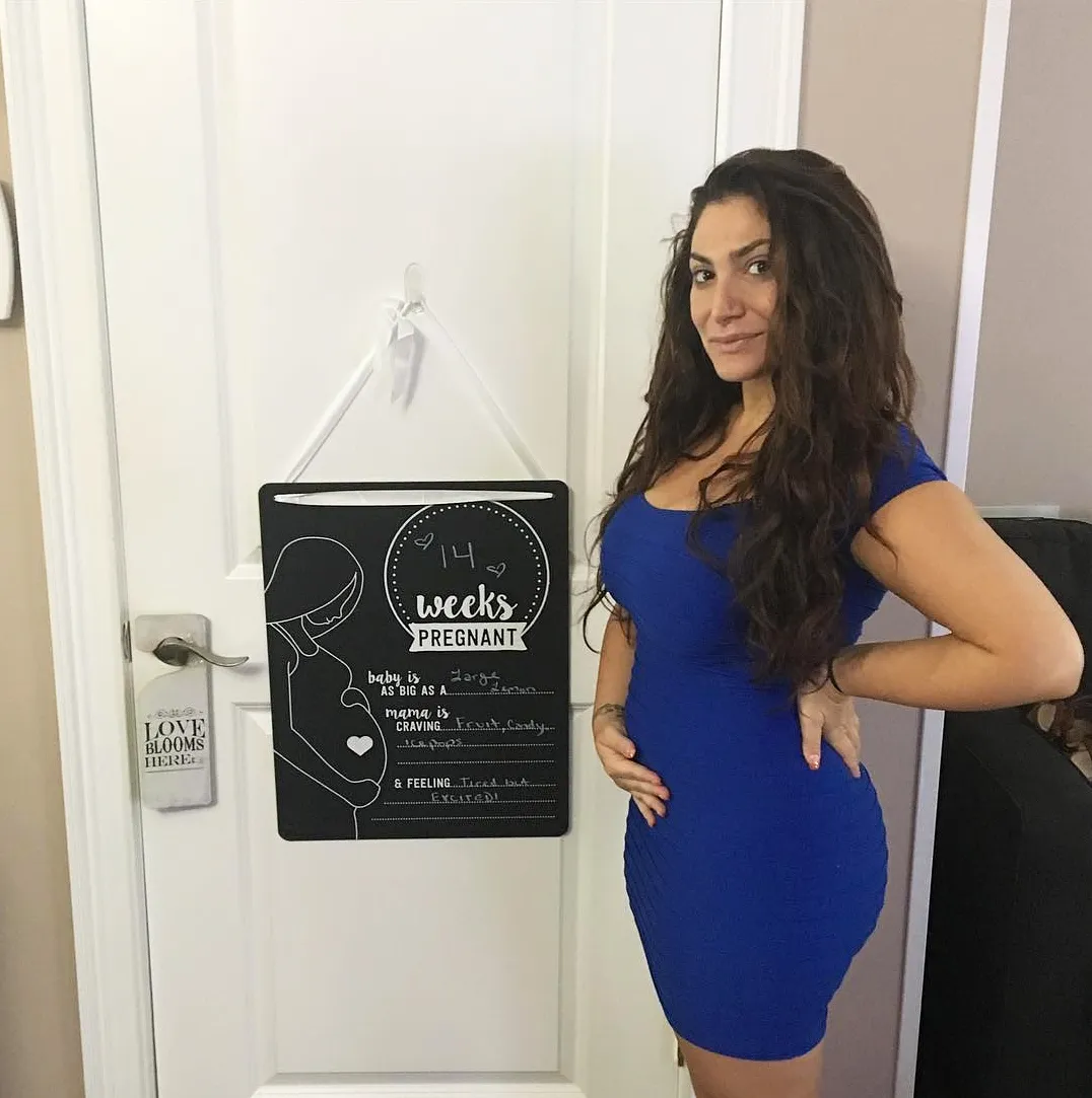 Deena Cortese baby bump