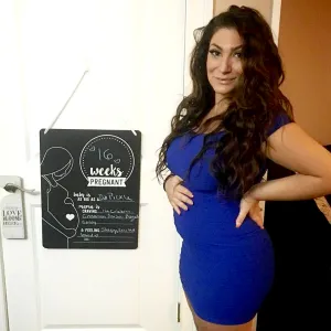 Deena-Nicole-Cortese-baby-bump