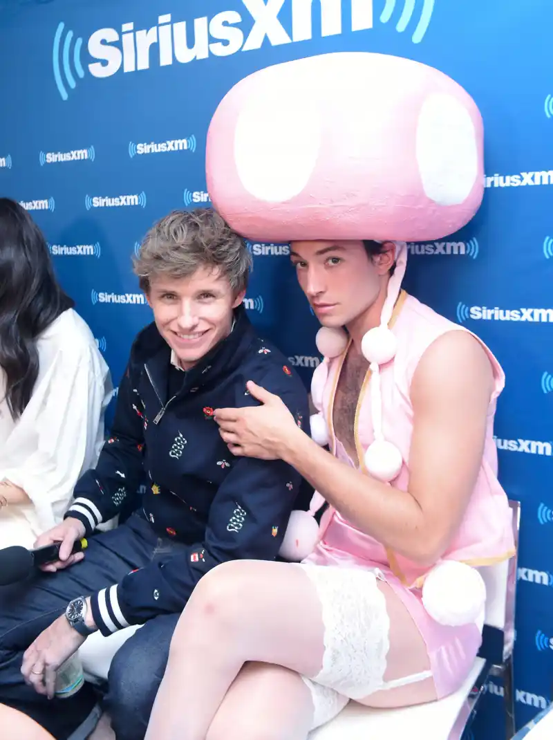 Eddie Redmayne, Ezra Miller, Comic-Con 2018